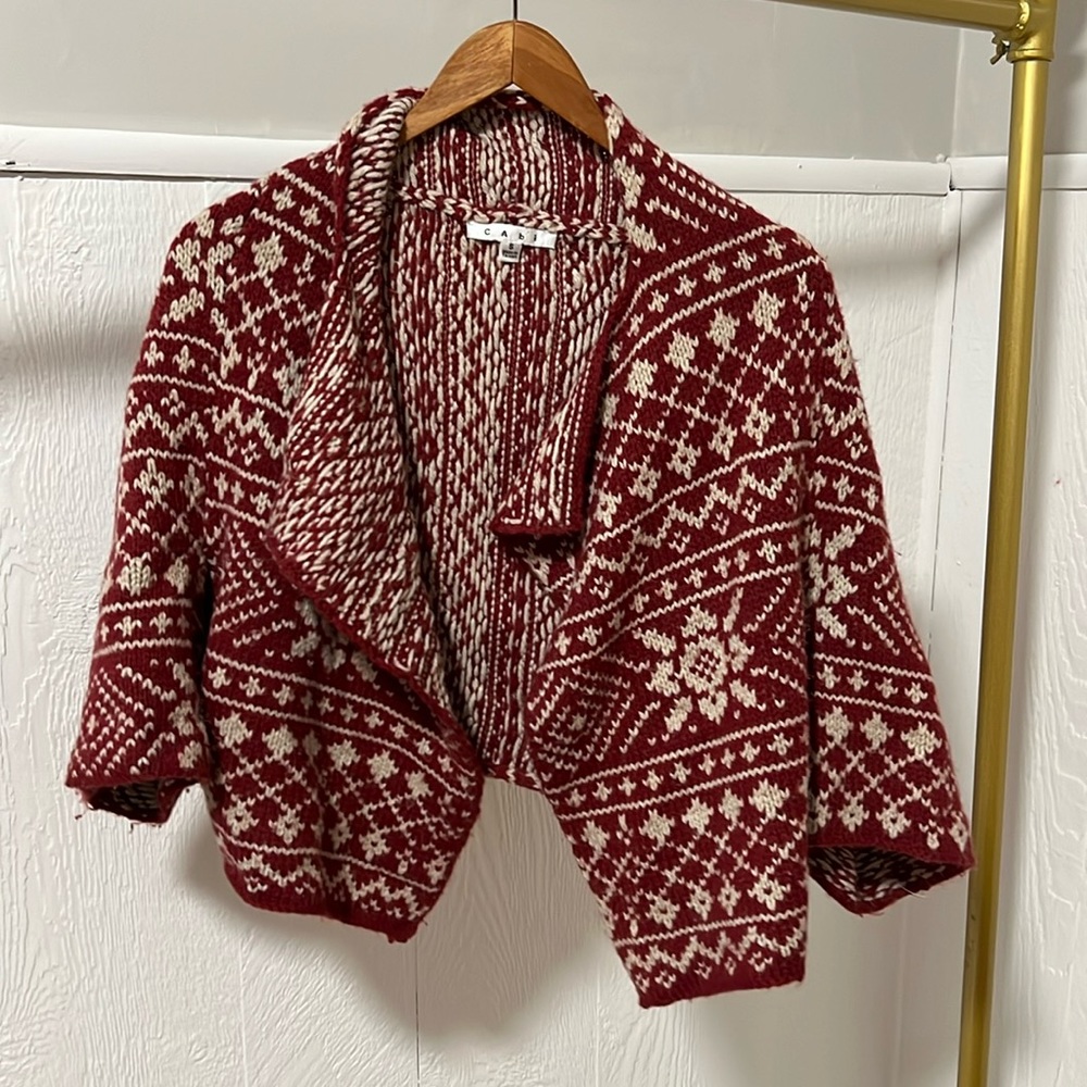 Unique cropped sweater